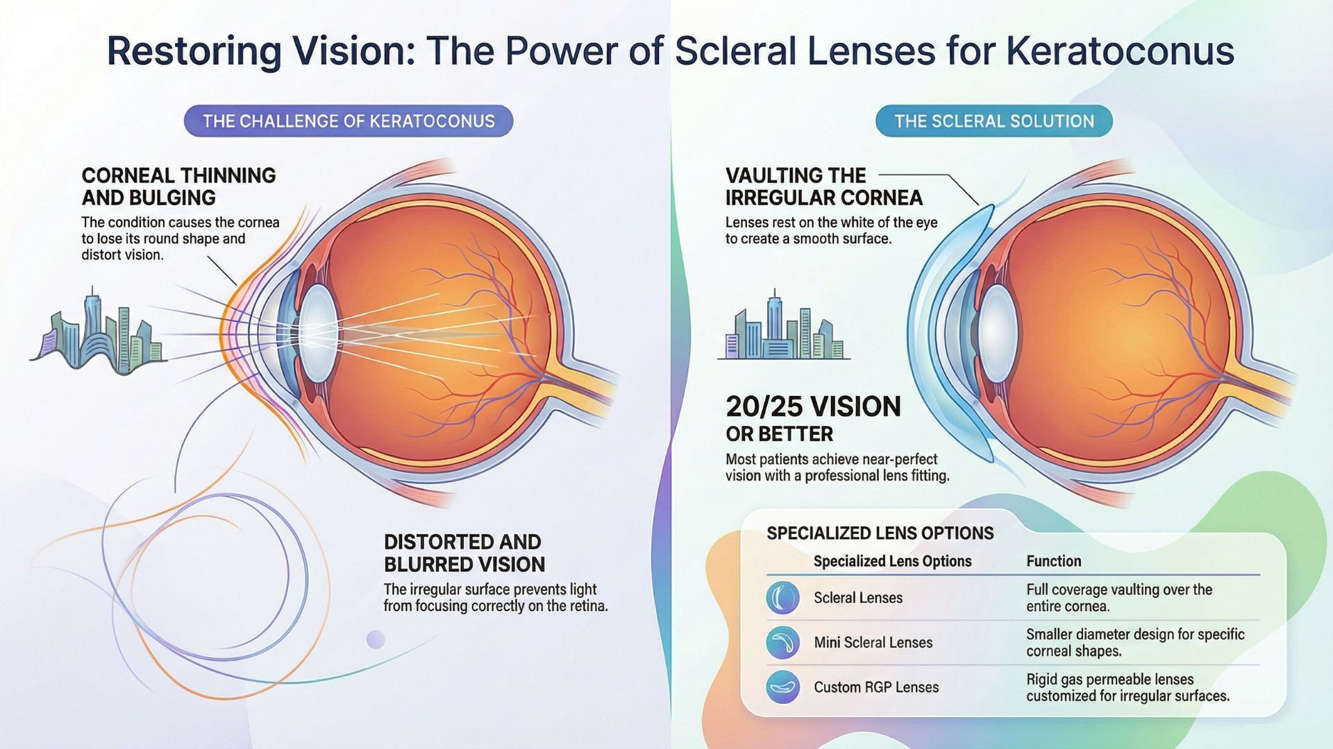 Restoring Vision: The Power of Scleral Lenses for Keratoconus