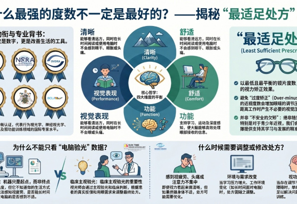 为什么有时候我们需要调整眼镜度数?
